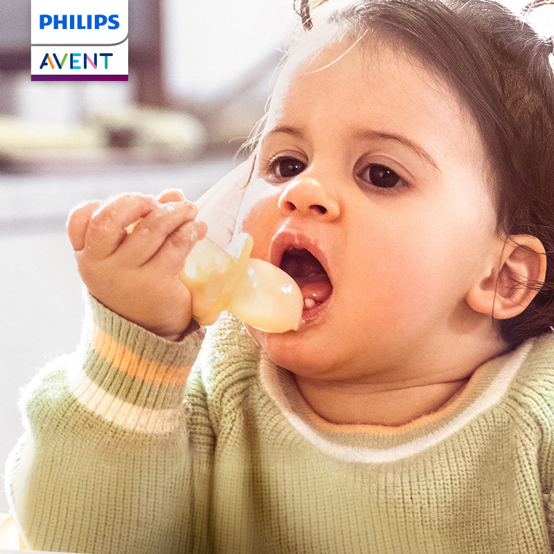 Baby Food Eating - PHILIPS AVENT silica gel Complementary food