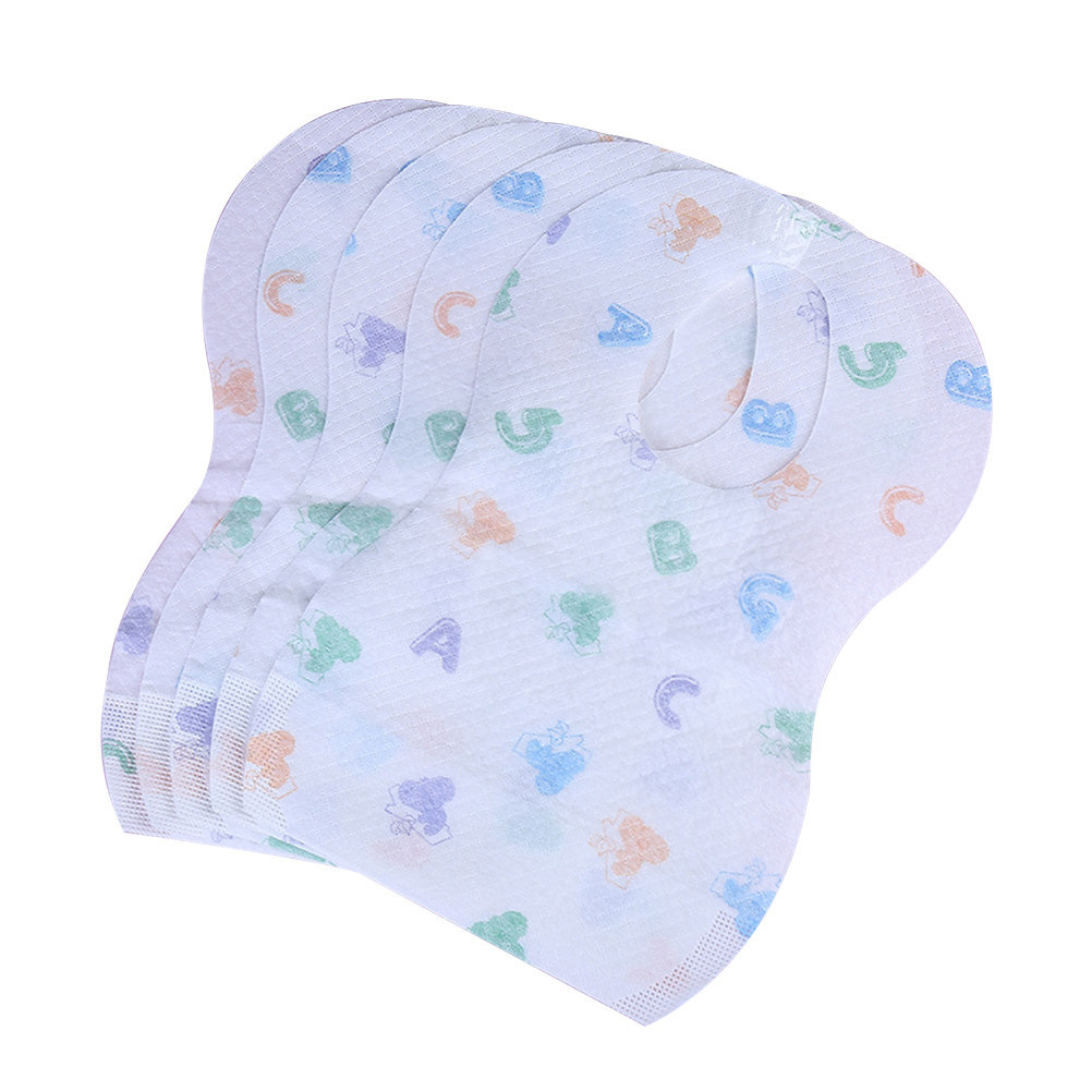 Baby Food Eating - 10 Sheets Baby Eating Bib Food