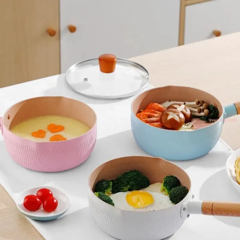 Baby Food Glass - Snow Pan Small Milk Pot Noodle