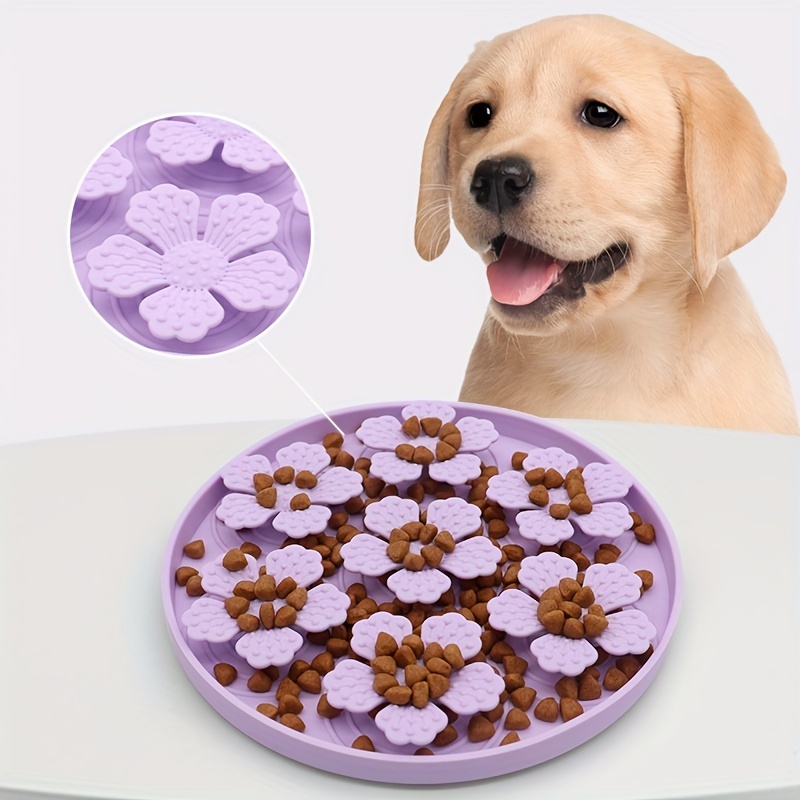 Silicone Suction Bowl - Silicone Pet Slow Feeder Mat Dog