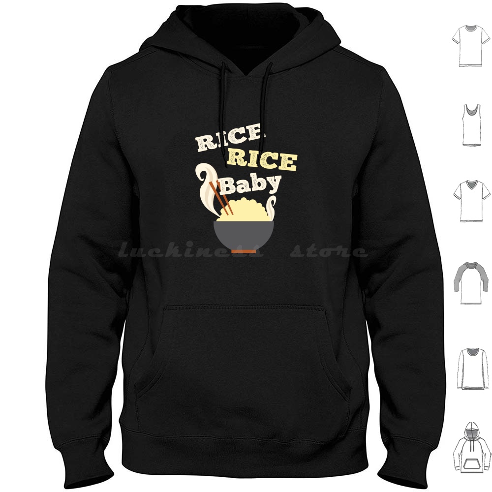 Baby Food Korea - Rice Rice Baby Hoodie Cotton Long