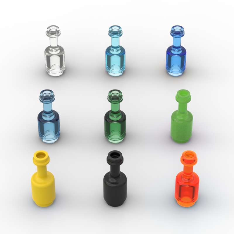Baby Food Glass - MOC 10PCS 95228 Utensil Transparent Glass