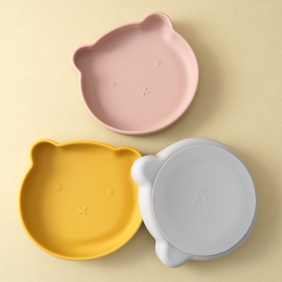 Silicone Suction Bowl - 1PC Silicone Baby Dishes Suction Dining