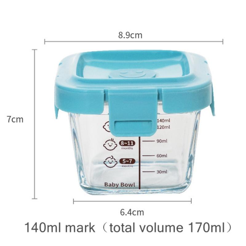 Baby Food Glass - And Heat-resistant Storage Box Spock 3