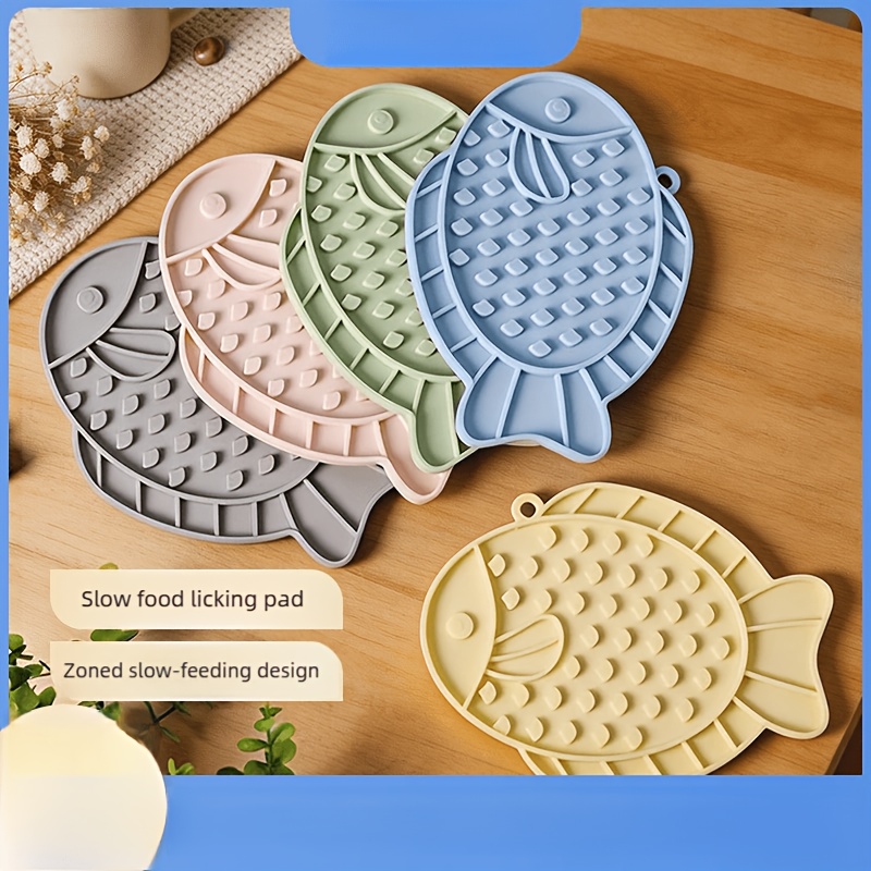 Silicone Suction Bowl - Pet Licking Plate Suction Cup Licking