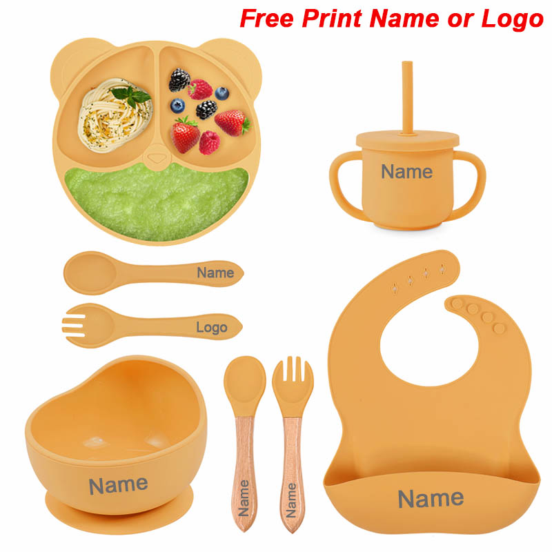 Silicone Suction Bowl - Feeding Set Silicone For Baby Sucker