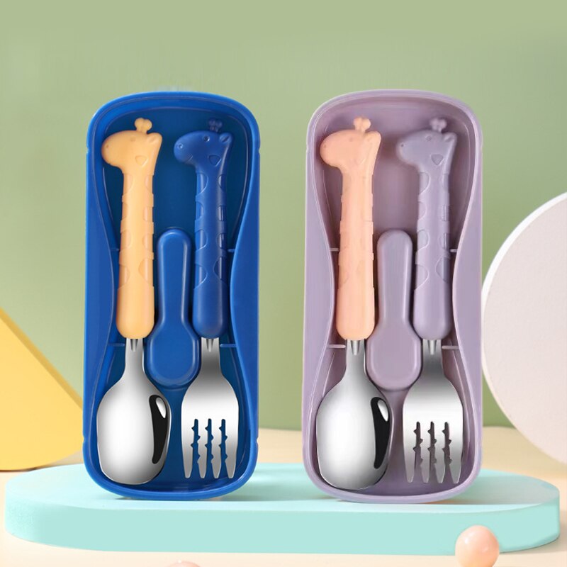 2PCSChildrens Tableware 304 Fo - Baby Food Eating recension och pris