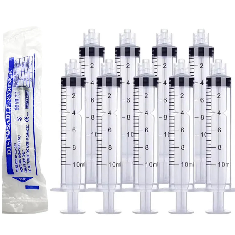 10ml Luer Lock Plastic Syringe - Baby Food Allergy Rash recension och pris