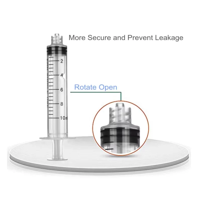10ml Luer Lock Plastic Syringe - Baby Food Allergy Rash recension och pris