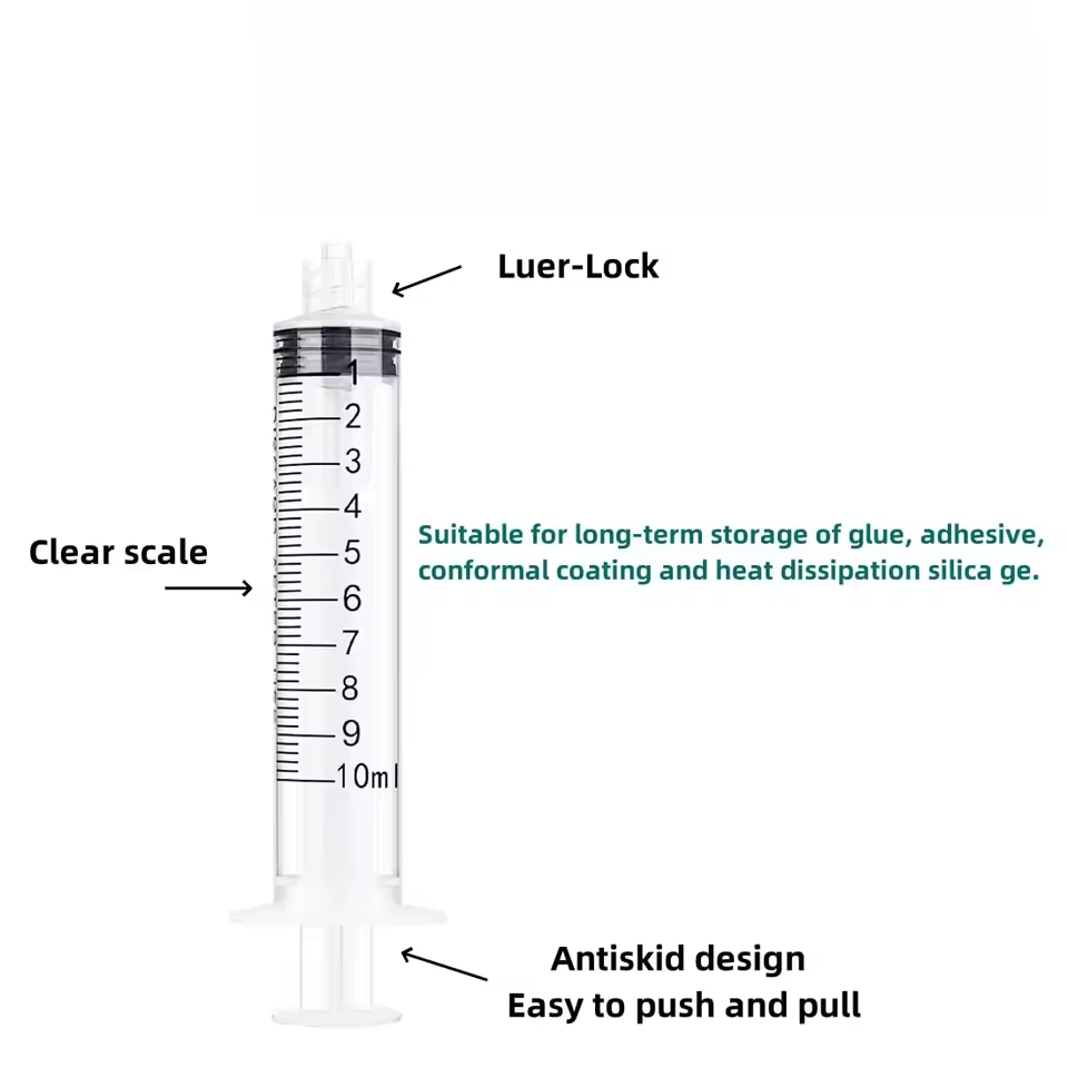 10ml Luer Lock Plastic Syringe - Baby Food Allergy Rash recension och pris
