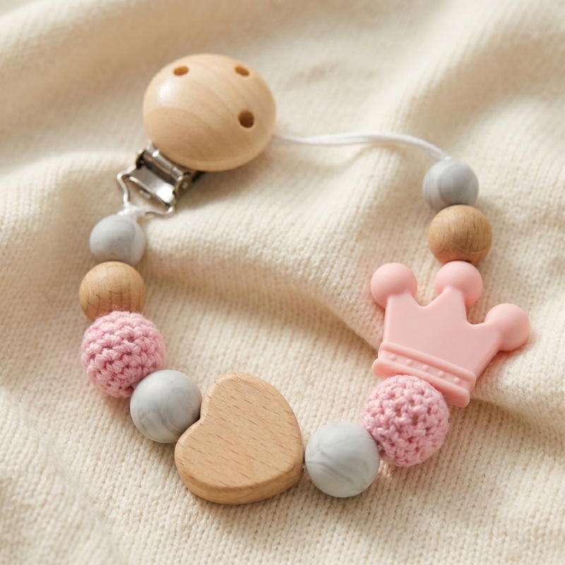 Personalized Baby Pacifier Cli - Baby Food Name recension och pris