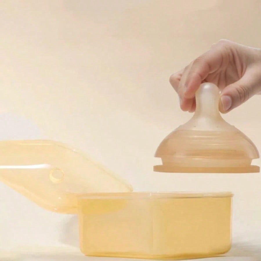 1pc Wide-neck Baby Bottle Nipp - Baby Food Glass recension och pris