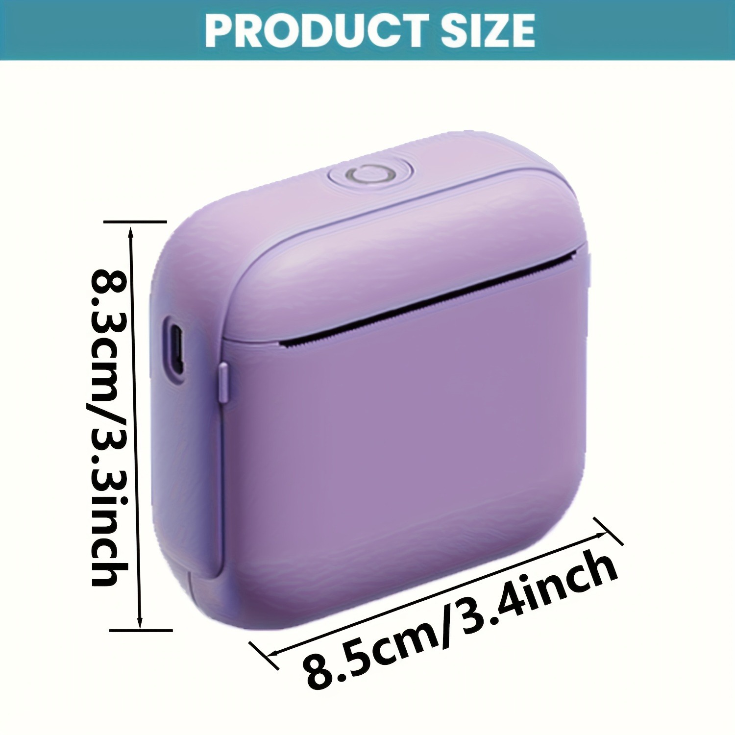 Portable Thermal Printer Insta - Baby Food Label recension och pris