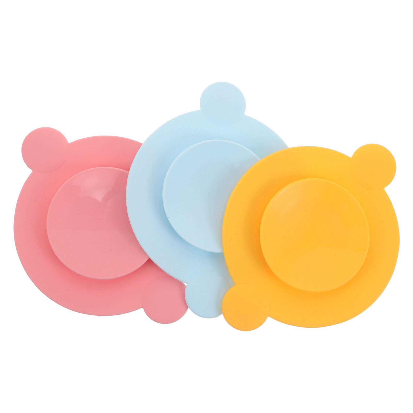 3Pcs Silicone Suction Plate Pa - Plate Suction Toddler recension och pris