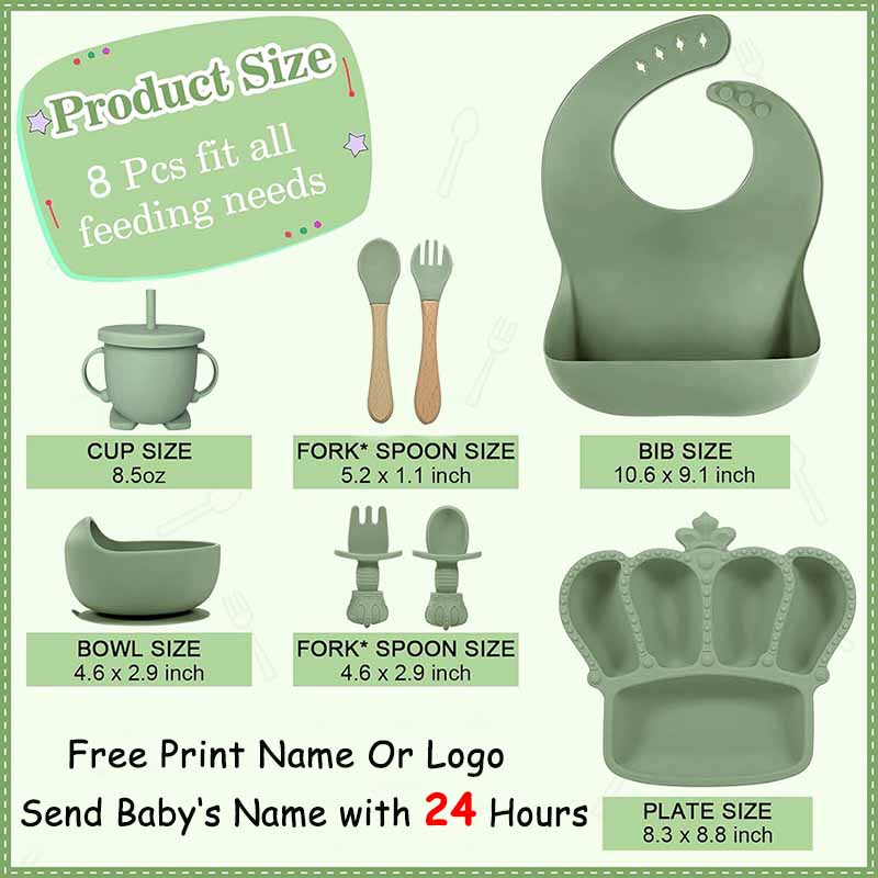 Personalized Name Baby Feeding - Baby Food Name recension och pris
