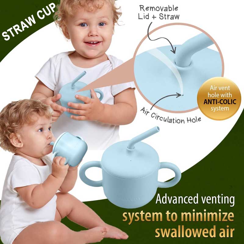 Food Grade Silicone Baby Feedi - Baby Food Name recension och pris