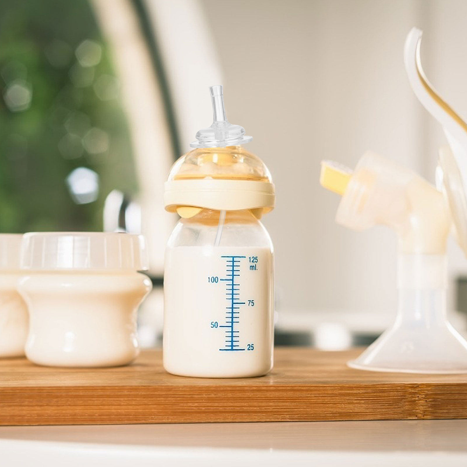4Pcs Premium Food Grade Silico - Baby Food Glass recension och pris