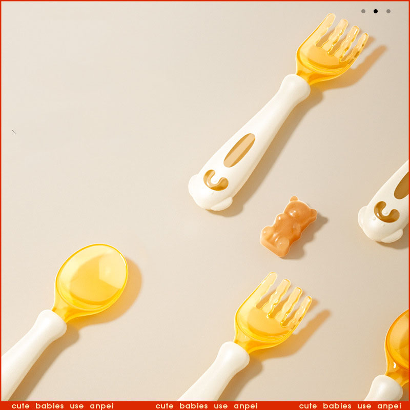 Baby Spoon Fork/Learn to Eat T - Baby Food Eating recension och pris