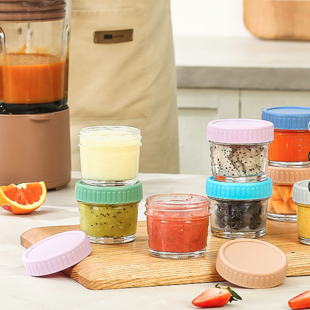 6pcs Multipurpose Glass Baby F - Baby Food Glass recension och pris