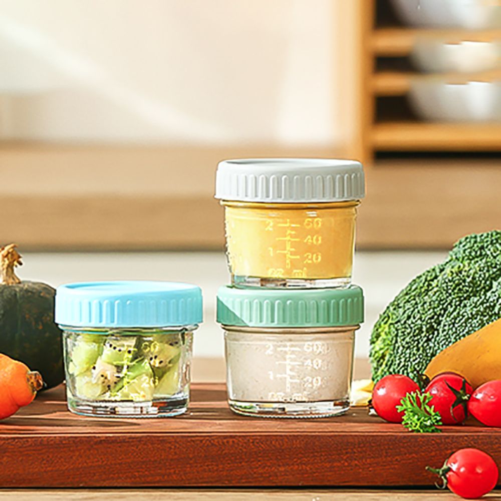 6pcs Multipurpose Glass Baby F - Baby Food Glass recension och pris