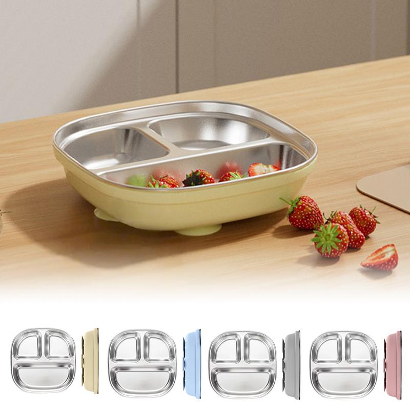 Divided Plates for Kids Toddle - Plate Suction Toddler recension och pris