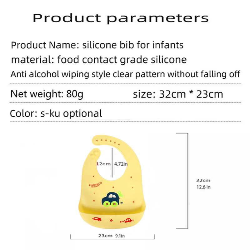 Silicone Baby Feeding Bib Wate - Baby Food Eating recension och pris