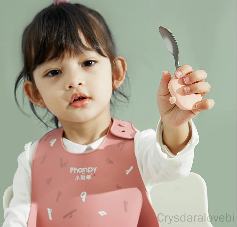 1setElephant Short Fork Spoon  - Baby Food Eating recension och pris