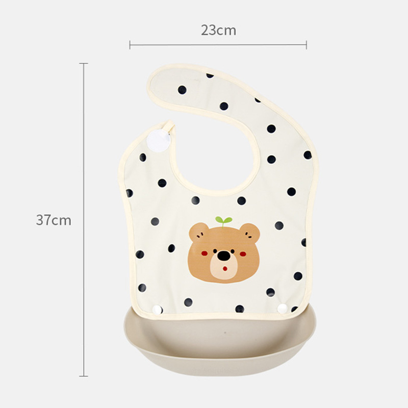 Baby Detachable Feeding Bib Wa - Baby Food Eating recension och pris