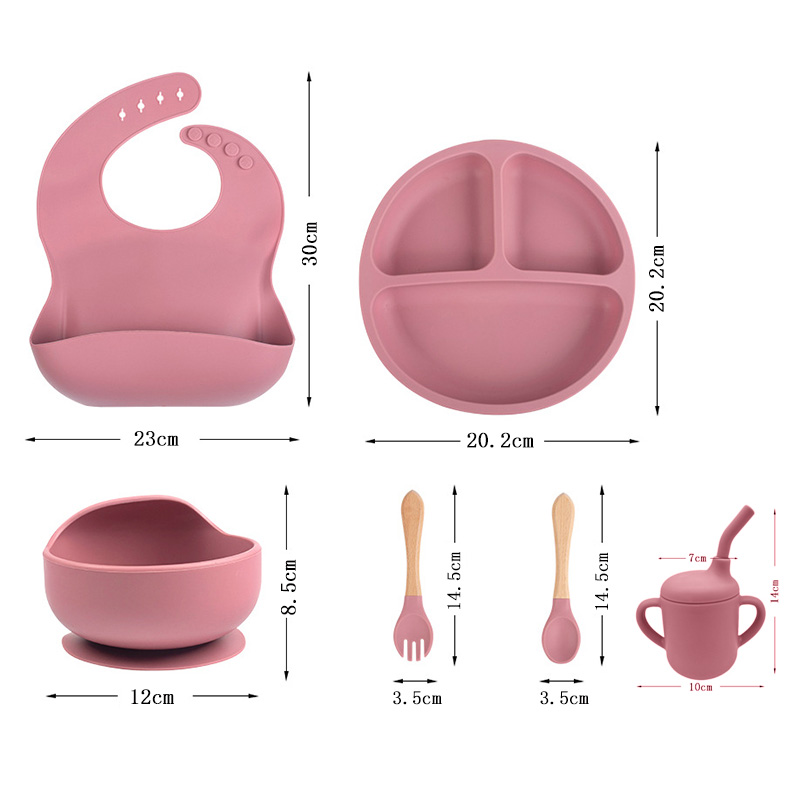 Children's silicone tableware  - Silicone Suction Bowl recension och pris