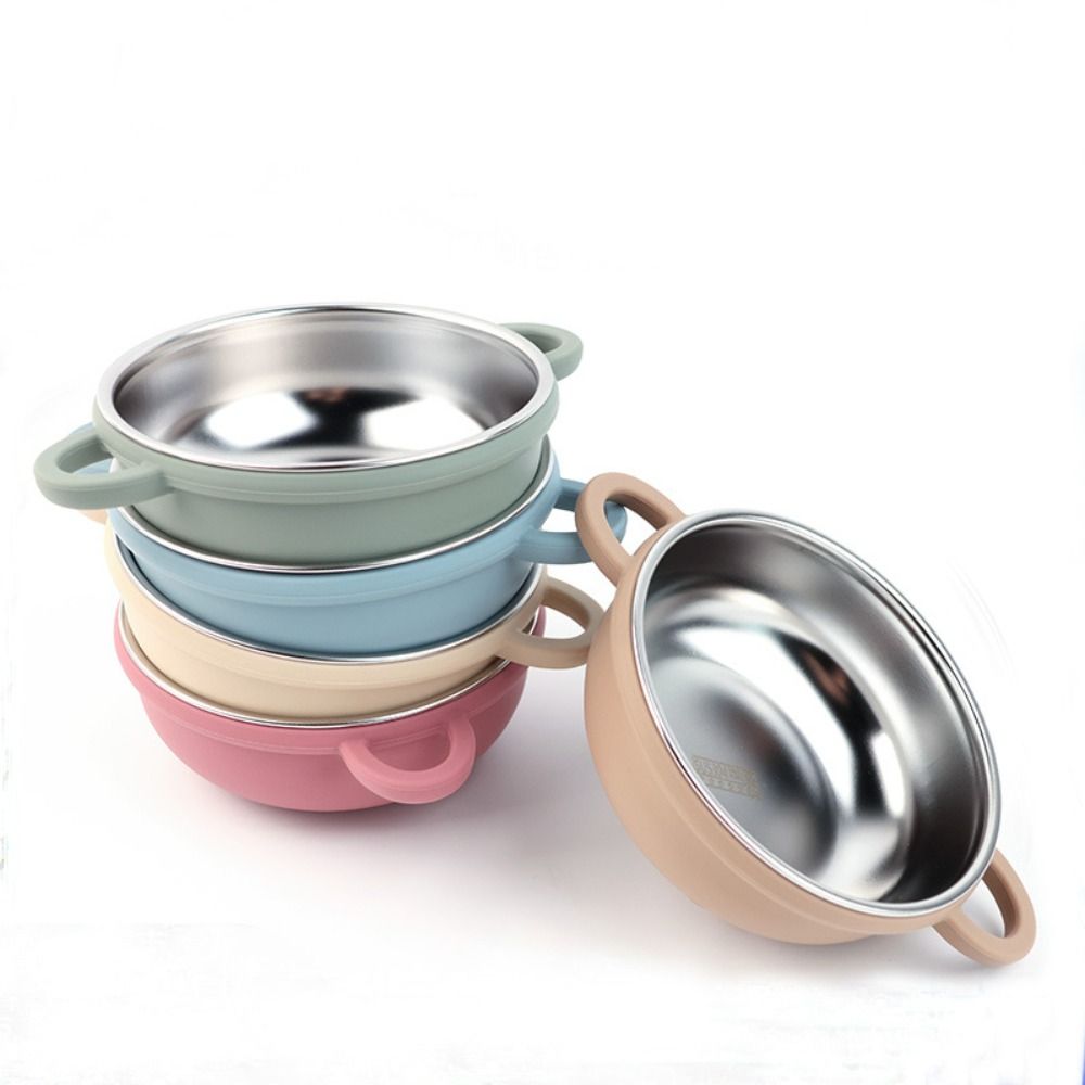 New 304 Stainless Steel Baby F - Silicone Suction Bowl recension och pris