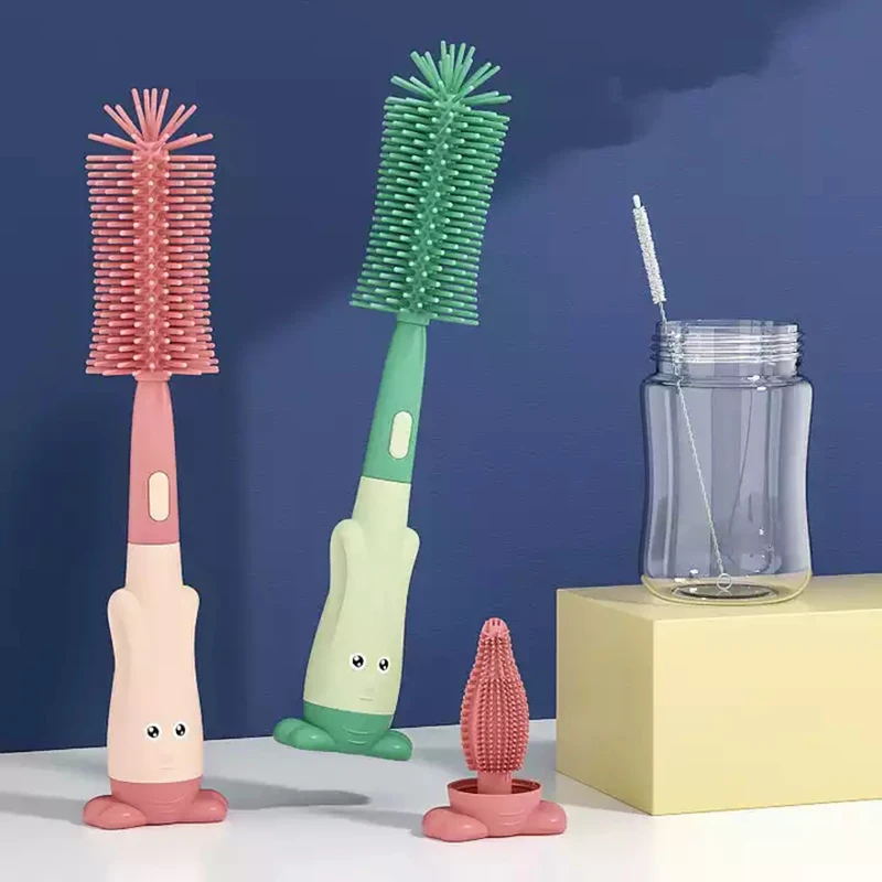 Baby Bottle Brush Set 3 in 1 S - Baby Food Glass recension och pris