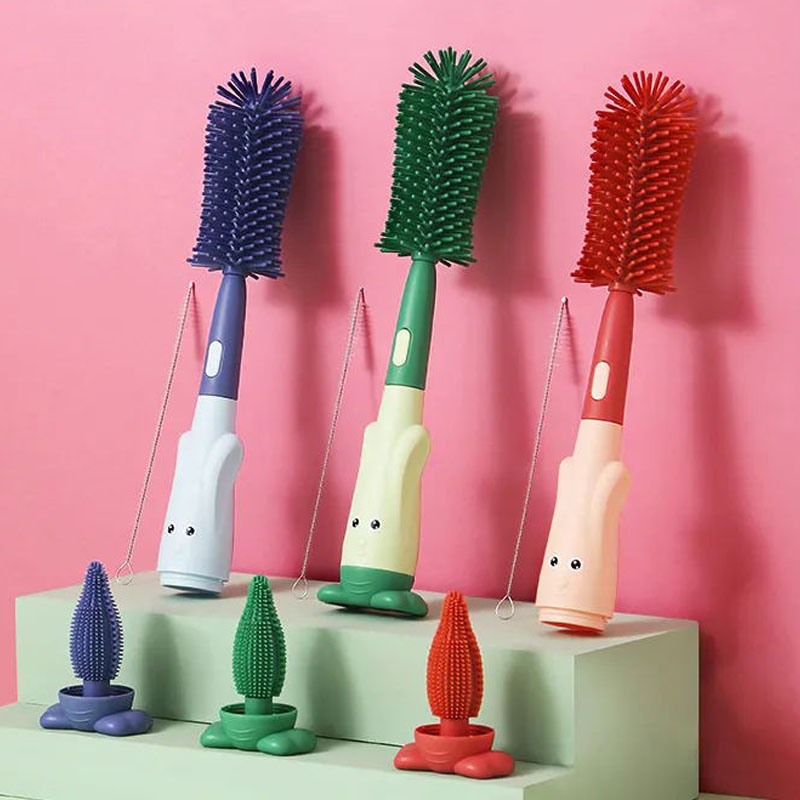 Baby Bottle Brush Set 3 in 1 S - Baby Food Glass recension och pris