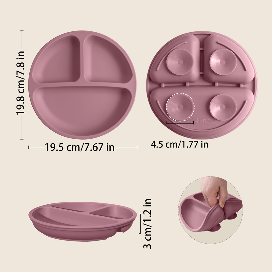 1PCS Baby Sucker Silicone Dini - Silicone Suction Bowl recension och pris