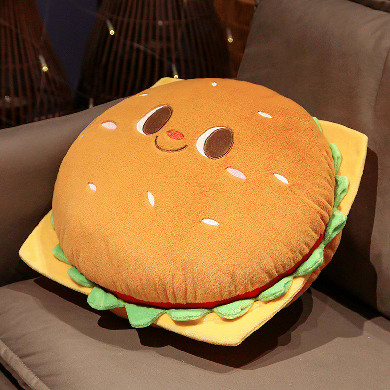 Fried Chicken Burger Plush Toy - Baby Food With Chicken recension och pris