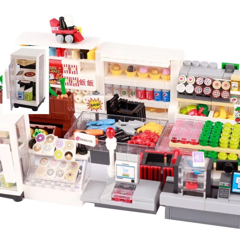 MOC City Food Building Blocks  - Baby Food With Chicken recension och pris