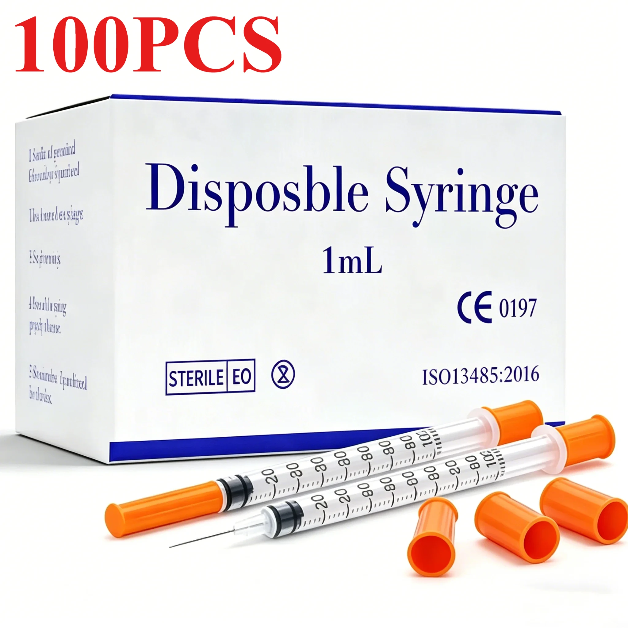 100 Pieces 1ml/0.5mlcc Various - Baby Food Allergy Rash recension och pris