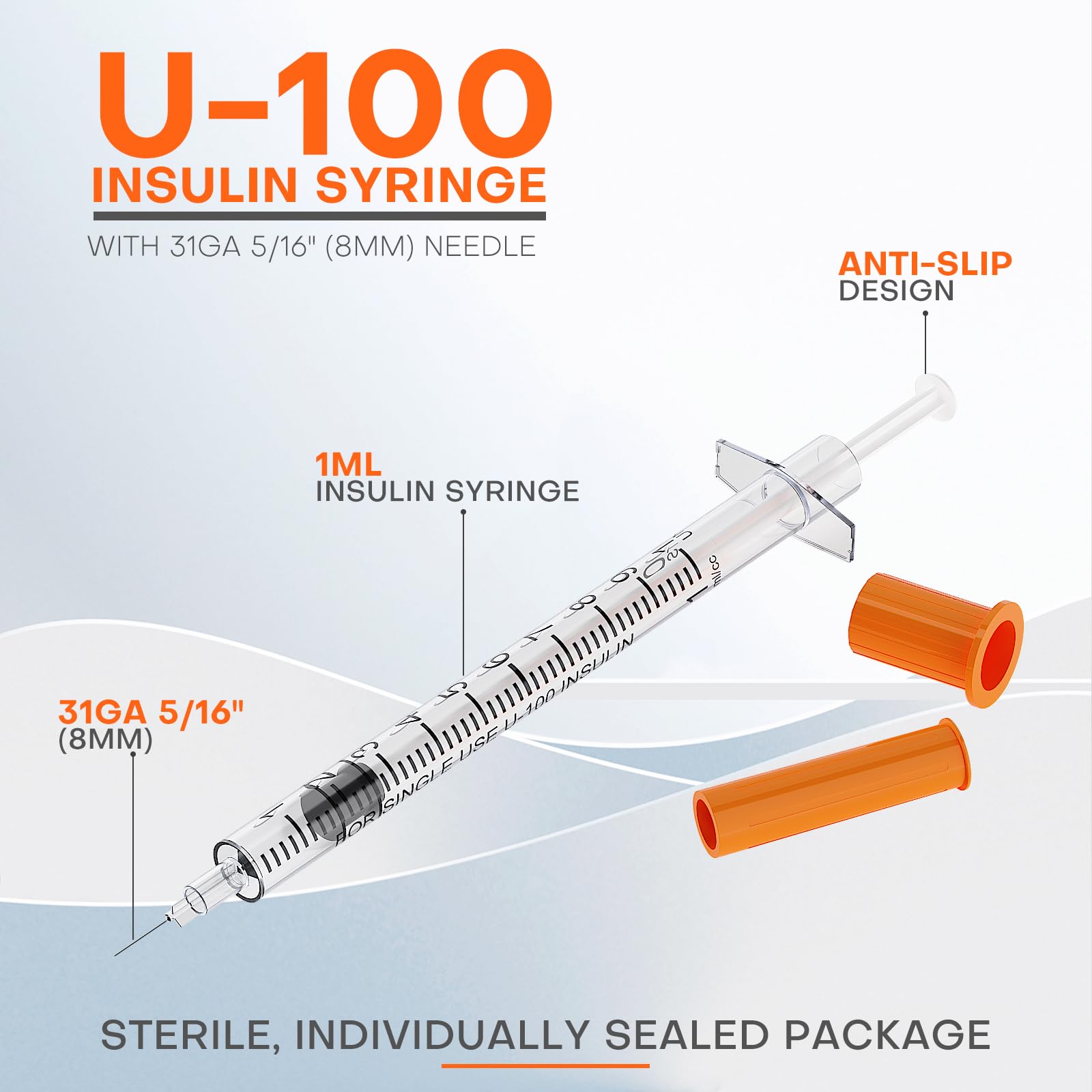 1ml/1cc 31G 8mm Sterilized Ins - Baby Food Allergy Rash recension och pris