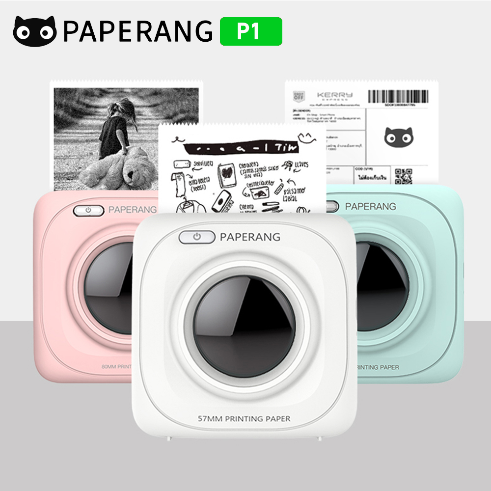 Pocket Printer PAPERANG P1 BT  - Baby Food Label recension och pris