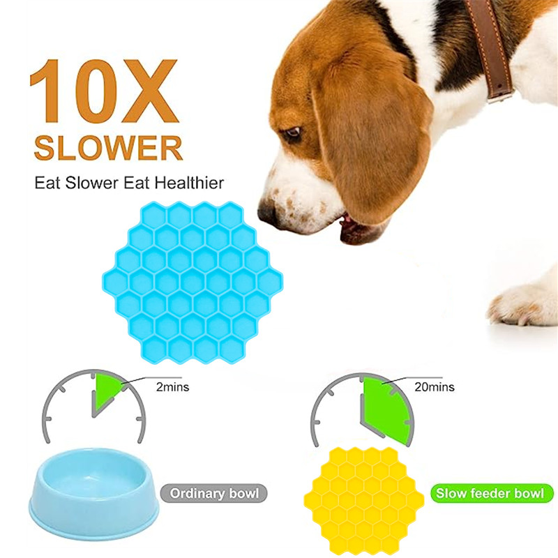 Pet Supplies Cat Honeycomb Fee - Silicone Suction Bowl recension och pris