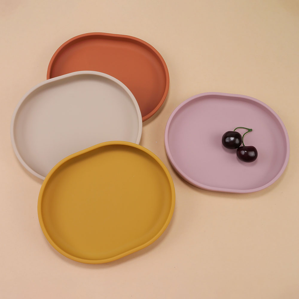 Baby Safe Silicone Dining Plat - Plate Suction Toddler recension och pris