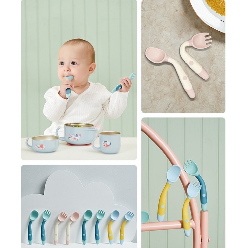 Bendable Silicone Spoon for Ba - Baby Food Eating recension och pris