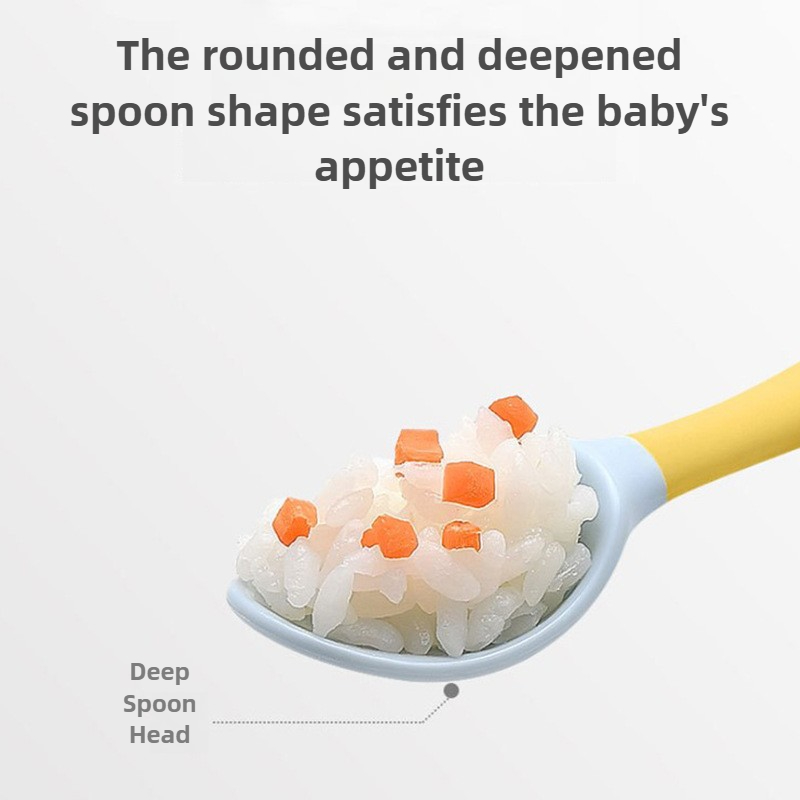 Bendable Silicone Spoon for Ba - Baby Food Eating recension och pris