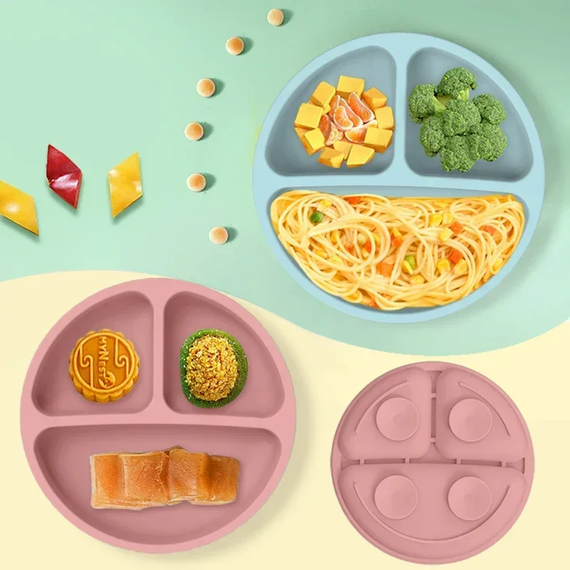 Food Grade Silicone Child Dish - Plate Suction Toddler recension och pris