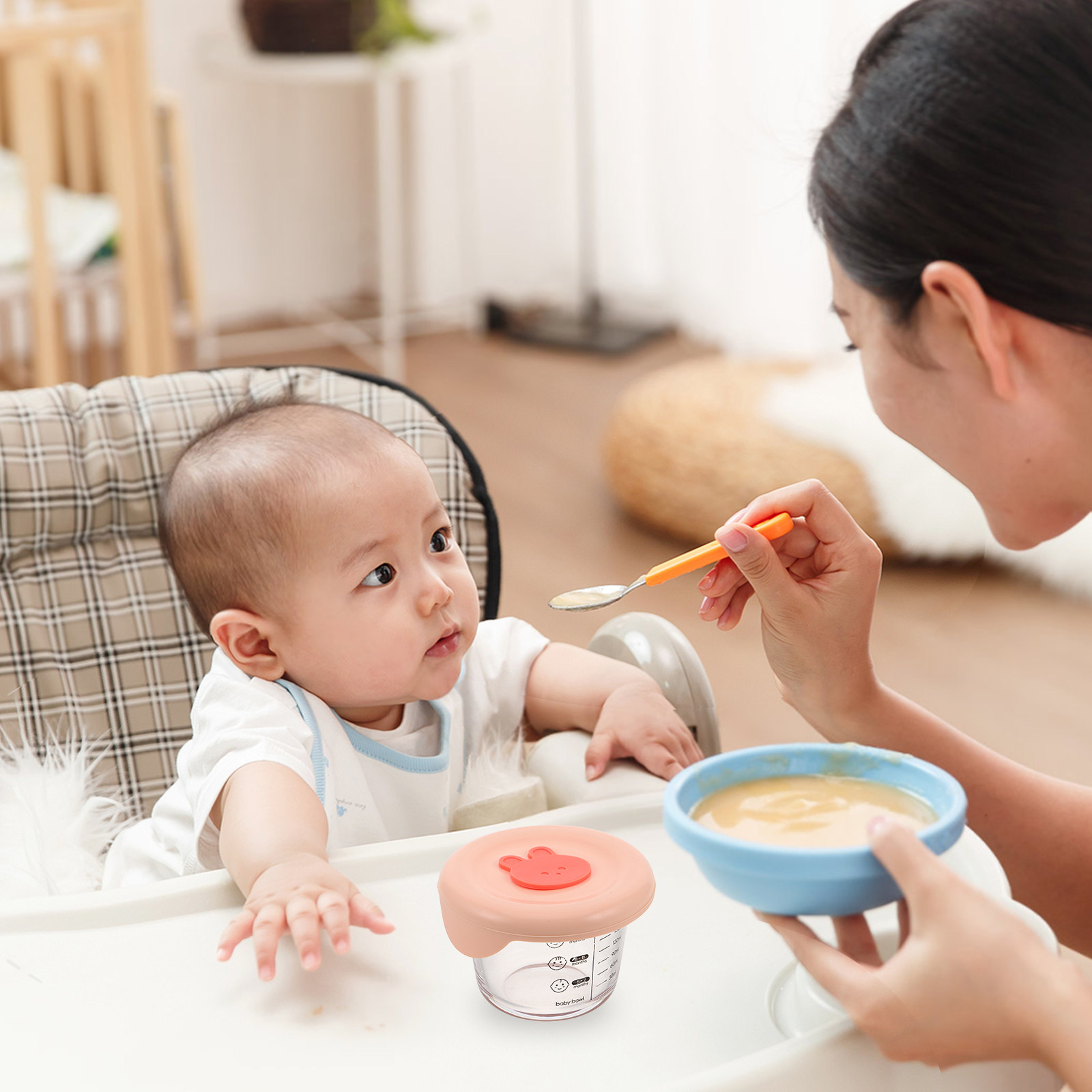 2Pcs Baby Food Storage Contain - Baby Food Glass recension och pris