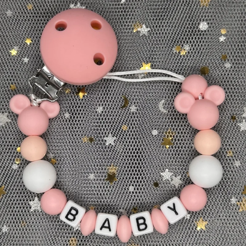 Baby Pacifier Clip Personalise - Baby Food Name recension och pris