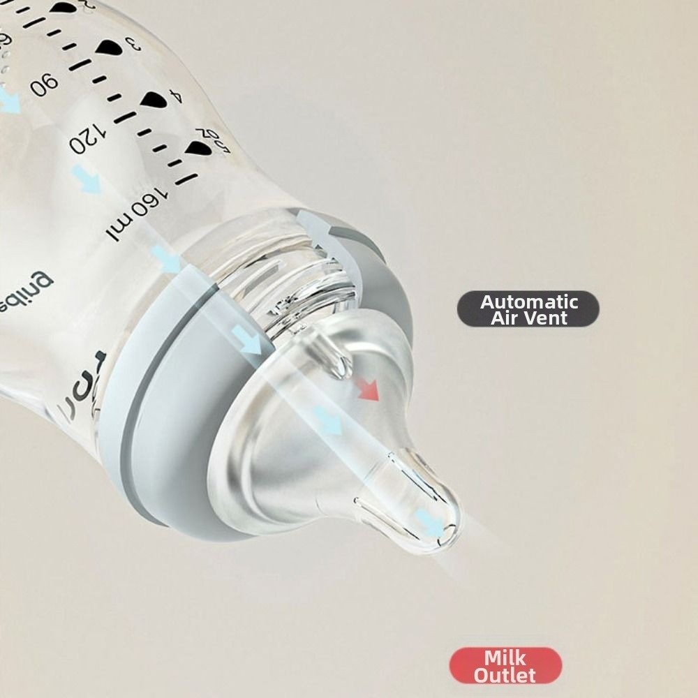 Glass Baby Bottle Anti-flatule - Baby Food Glass recension och pris