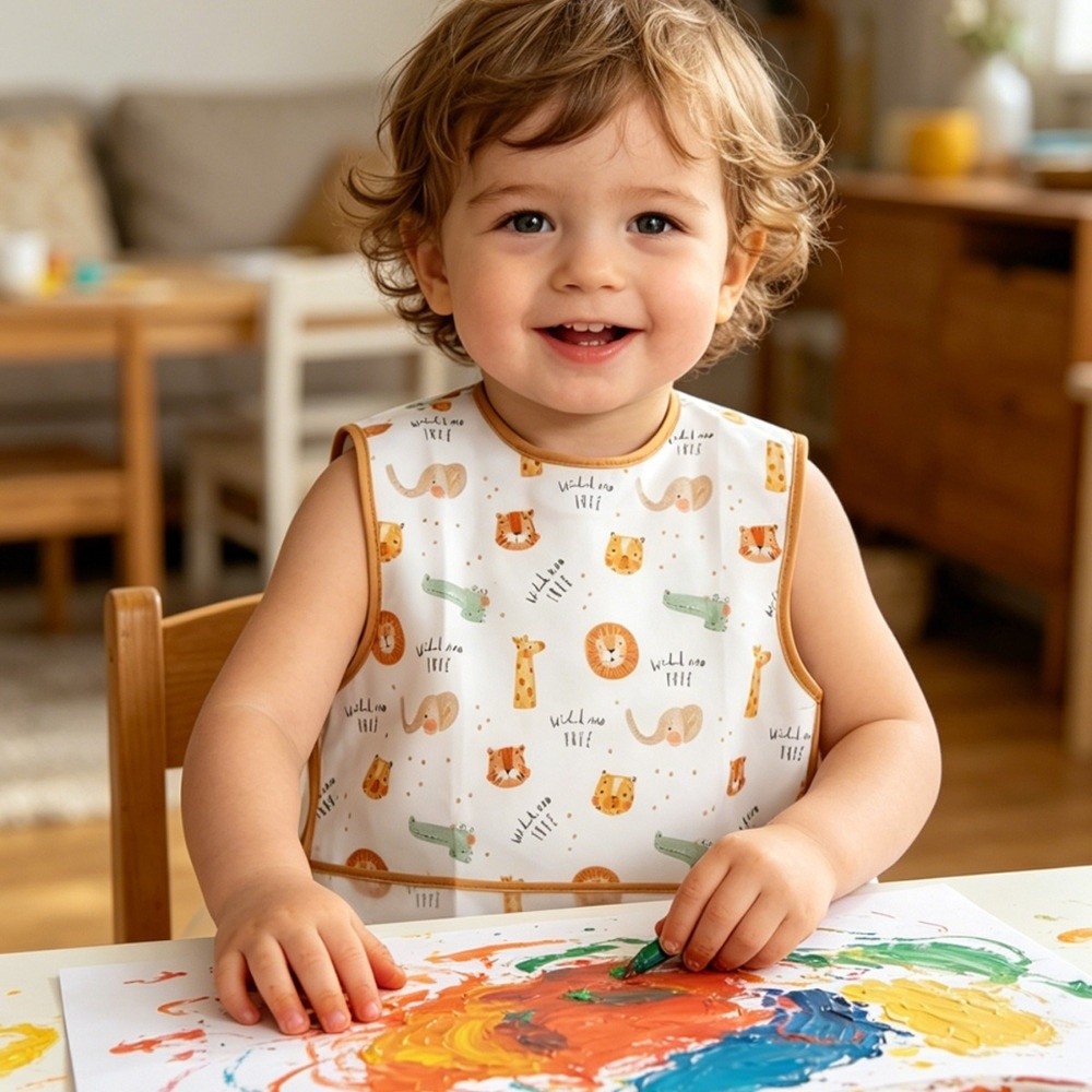 Waterproof Baby Feeding Bib Sl - Baby Food Eating recension och pris