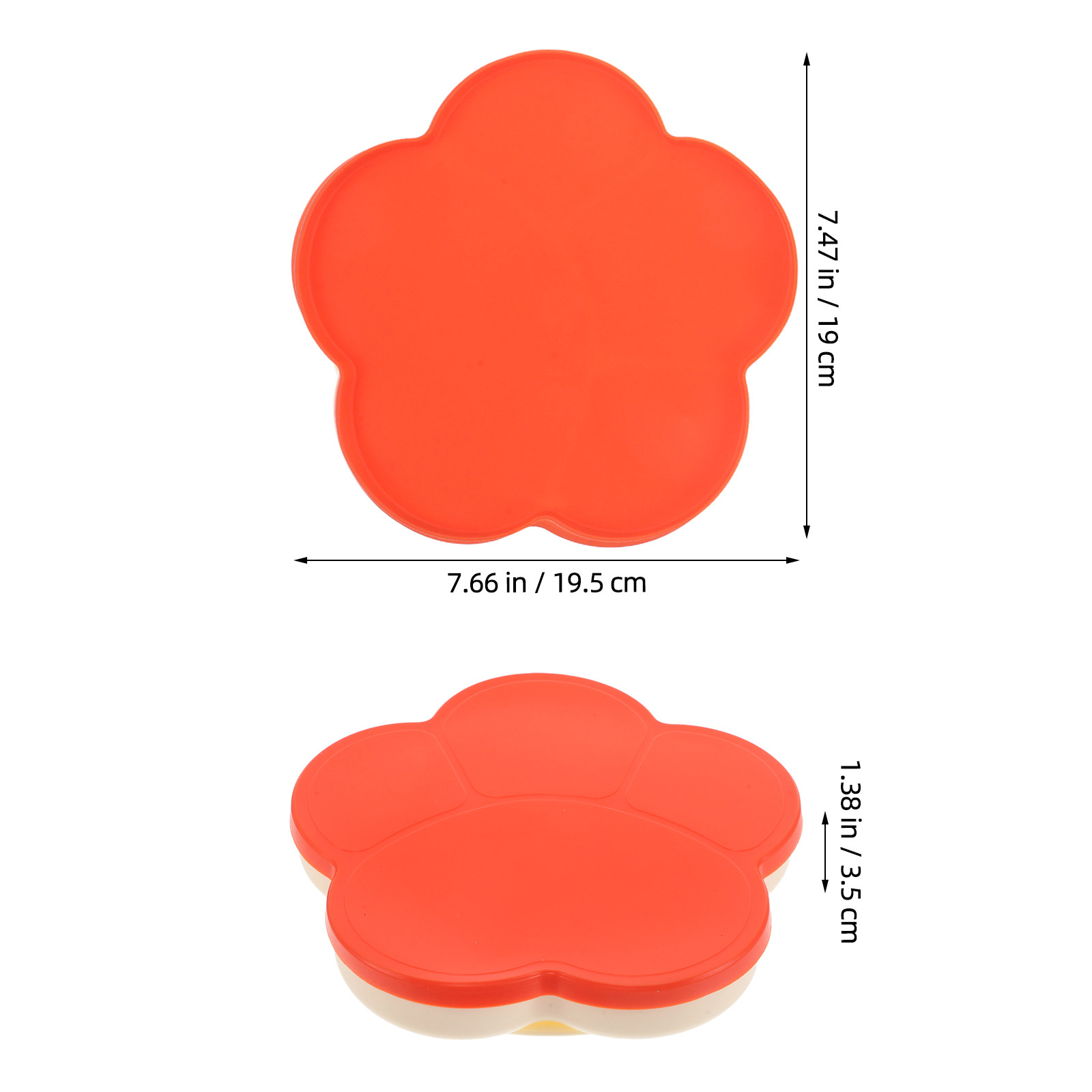 Paw Shaped Silicone Baby Sucti - Plate Suction Toddler recension och pris