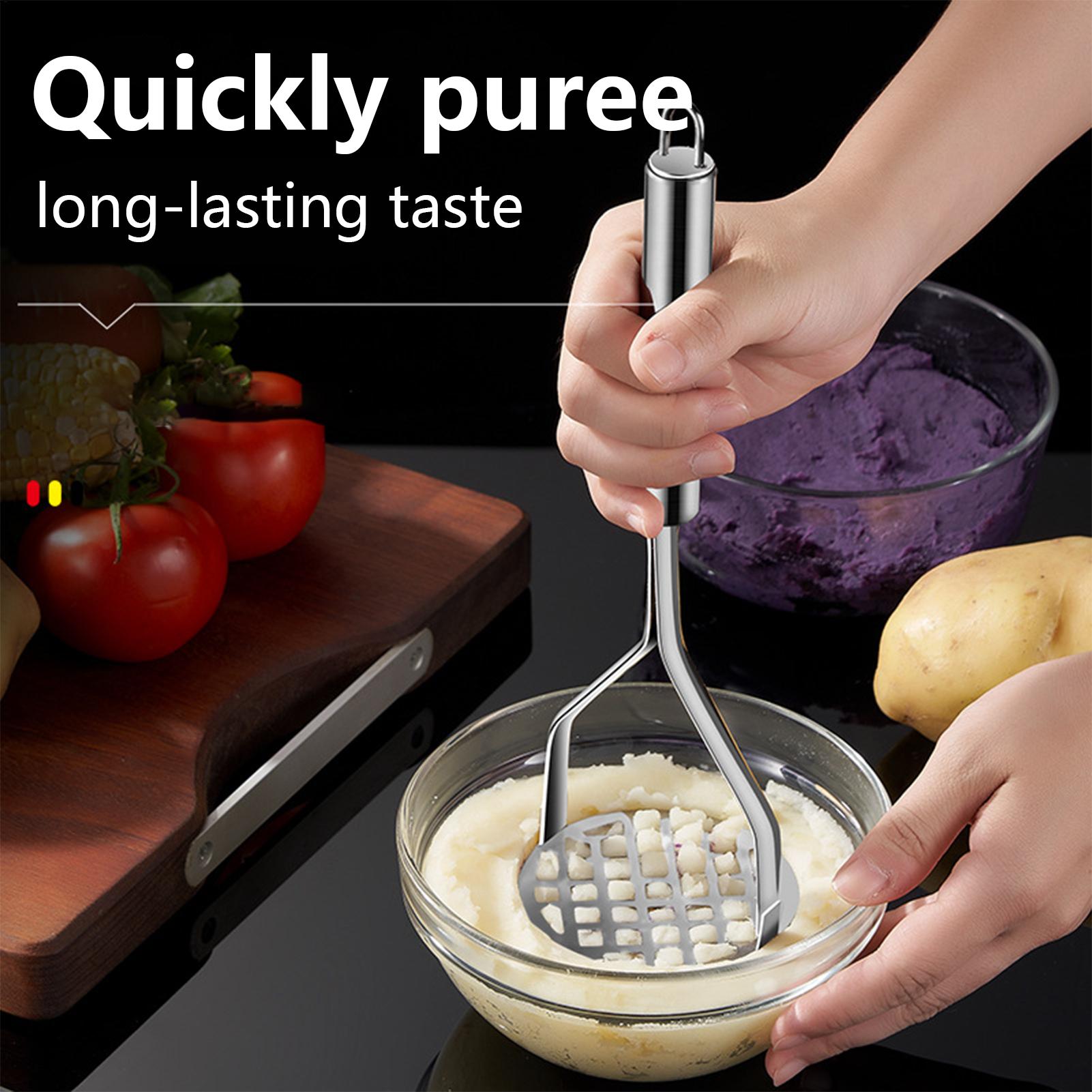 Stainless Steel Potato Masher  - Baby Food Grater recension och pris