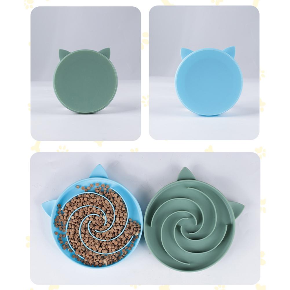 Cute Pet Slow Feeder Bowl Prev - Silicone Suction Bowl recension och pris